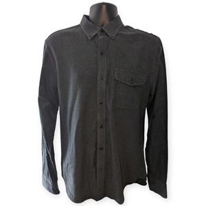 Bonobos Shirt Men's Medium Tailored Slim Fit Gray Button Up Work Casual Designer
